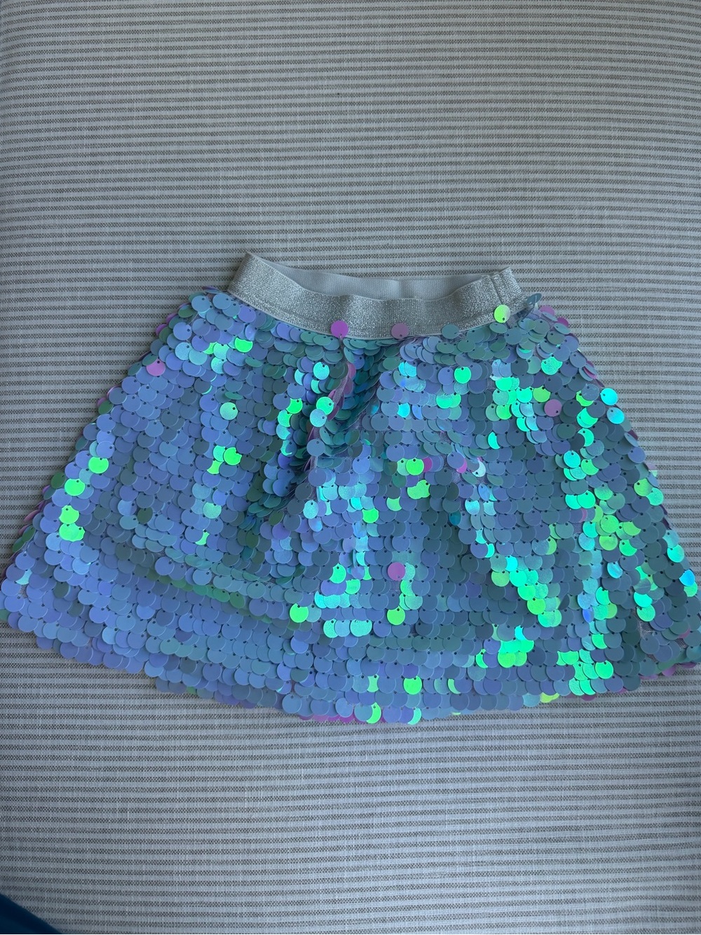 Hatley Toddler Opalescent Purple Sequin Skirt, size 3, worn once EUC